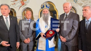 Patrijarh služio liturgiju